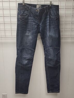 RIVER ISLAND Live and Uncut Blue Jeans, Size 12